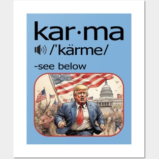 Karma Definition Posters and Art